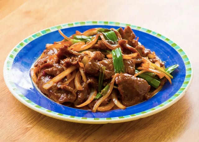 S9. Mongolian Beef.