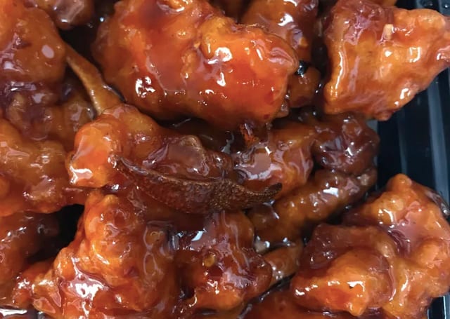 S16. Orange Chicken.
