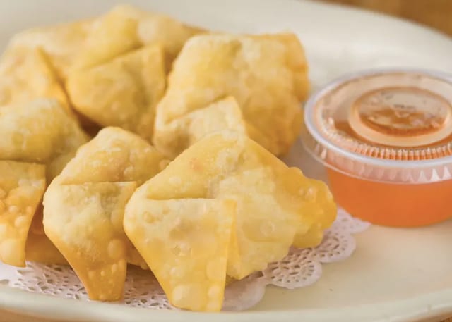 7. Crab Rangoon.