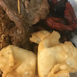 C3. Crab Rangoon, Boneless Ribs & Beef Teriyaki