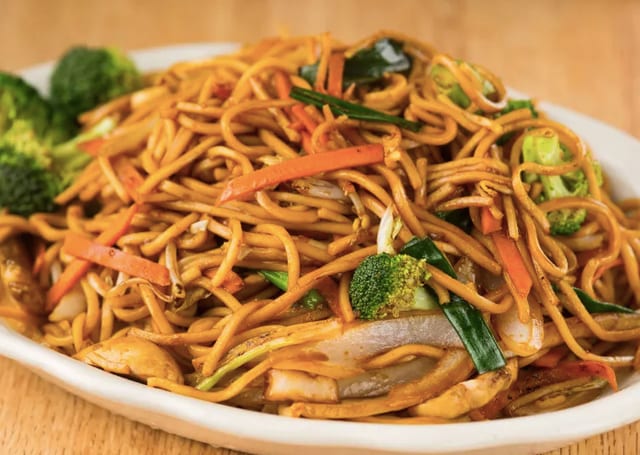 34. Vegetable Lo Mein.