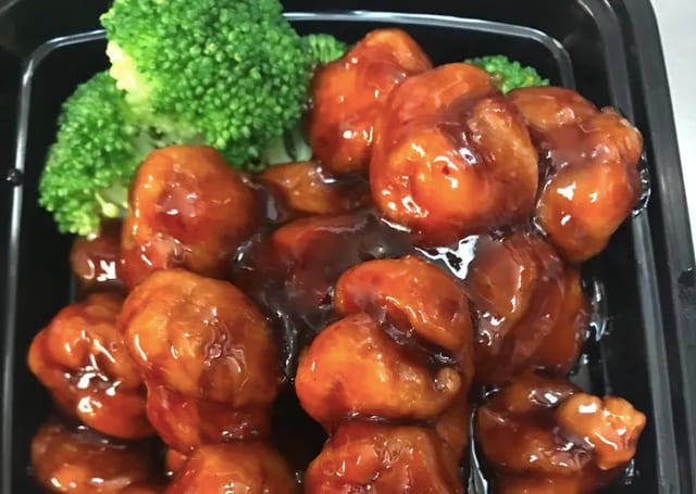 V2. Veggie General Gau's Chicken.