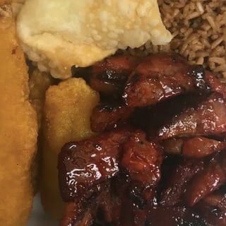C2. Crab Rangoon, Chicken Finger & Boneless Ribs