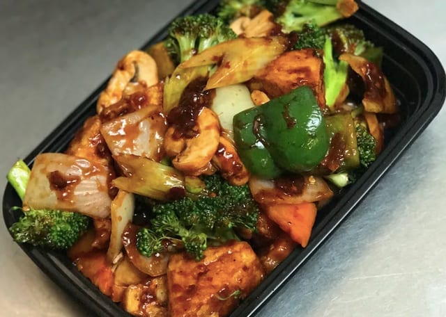 47. Szechuan Bean Curd and Vegetable.